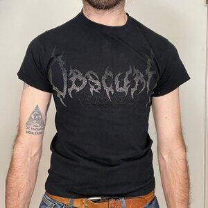 Obscura The Beyond Band T Shirt Size XS Technical Death Metal Gildan Black